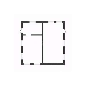 Дом 42м², 1-этажный, участок 7 сот.