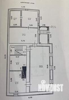 Дом 225м&sup2;, 2-этажный, участок 9 сот.  