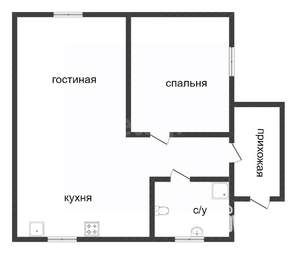 Дом 88м&sup2;, 2-этажный, участок 10 сот.  