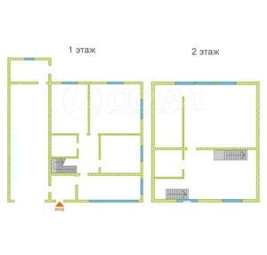 Коттедж 212м&sup2;, 2-этажный, участок 16 сот.  