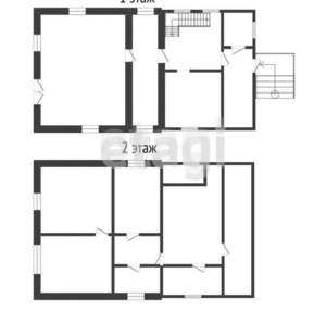 Дом 216м², 2-этажный, участок 7 сот.  