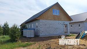 Дом 110м&sup2;, 2-этажный, участок 8 сот.  
