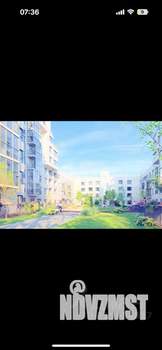 1-к квартира, на длительный срок, 38м2, 4/4 этаж