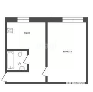 1-к квартира, вторичка, 32м2, 7/10 этаж