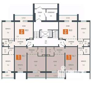 1-к квартира, вторичка, 44м2, 1/10 этаж