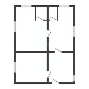 2-к квартира, вторичка, 46м2, 3/3 этаж