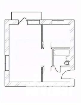1-к квартира, вторичка, 30м2, 4/5 этаж