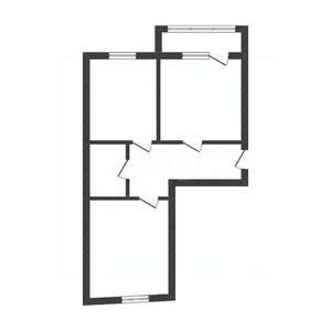 2-к квартира, вторичка, 56м2, 3/4 этаж