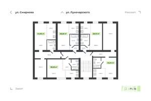 2-к квартира, вторичка, 45м2, 2/4 этаж
