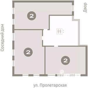2-к квартира, вторичка, 66м2, 9/15 этаж