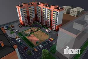 2-к квартира, строящийся дом, 51м2, 10/10 этаж