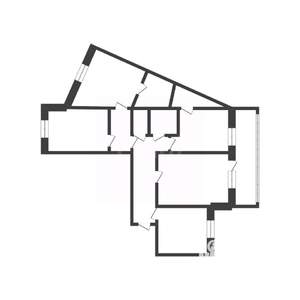 4-к квартира, вторичка, 74м2, 9/9 этаж