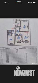 4-к квартира, вторичка, 77м2, 6/9 этаж