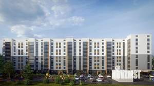 1-к квартира, строящийся дом, 62м2, 3/9 этаж