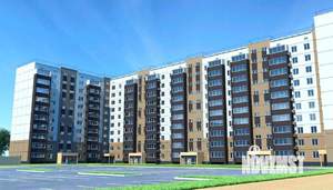 3-к квартира, строящийся дом, 56м2, 8/10 этаж