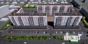 2-к квартира, строящийся дом, 52м2, 2/10 этаж