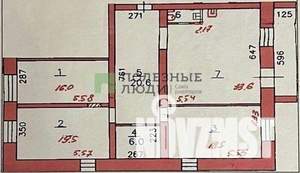 3-к квартира, вторичка, 116м2, 2/7 этаж