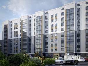 1-к квартира, строящийся дом, 44м2, 8/9 этаж
