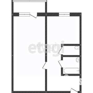 1-к квартира, вторичка, 34м2, 1/9 этаж