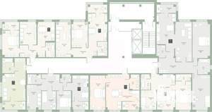 2-к квартира, вторичка, 63м2, 10/17 этаж