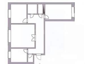 3-к квартира, вторичка, 56м2, 2/2 этаж