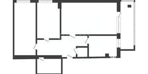 3-к квартира, вторичка, 84м2, 16/17 этаж