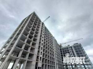 1-к квартира, строящийся дом, 39м2, 8/12 этаж