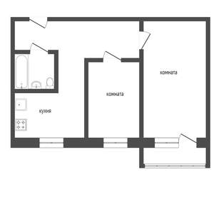 2-к квартира, вторичка, 50м2, 9/9 этаж