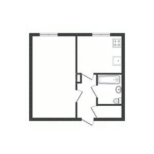 1-к квартира, вторичка, 34м2, 4/9 этаж