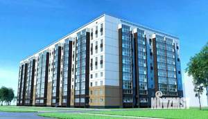3-к квартира, строящийся дом, 56м2, 2/10 этаж