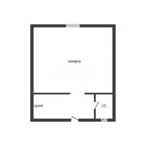 1-к квартира, вторичка, 12м2, 5/5 этаж