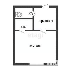 Студия квартира, вторичка, 19м2, 4/5 этаж