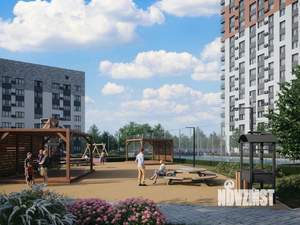 1-к квартира, строящийся дом, 53м2, 4/17 этаж