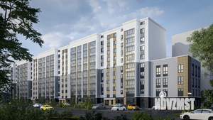 1-к квартира, строящийся дом, 50м2, 5/9 этаж