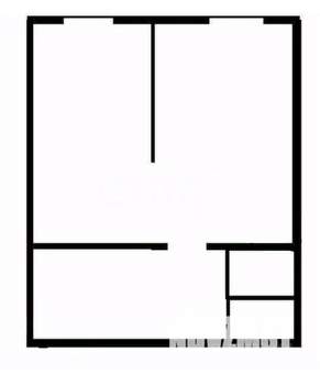 1-к квартира, вторичка, 25м2, 3/5 этаж