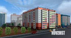 2-к квартира, строящийся дом, 51м2, 9/10 этаж