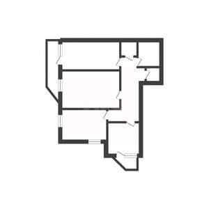 3-к квартира, вторичка, 102м2, 8/17 этаж