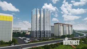 2-к квартира, строящийся дом, 69м2, 17/17 этаж