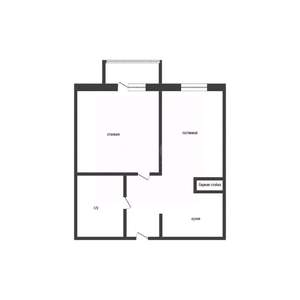 1-к квартира, вторичка, 28м2, 3/14 этаж