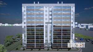 1-к квартира, строящийся дом, 36м2, 8/10 этаж