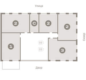 Студия квартира, вторичка, 24м2, 2/15 этаж