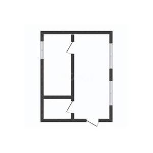 1-к квартира, вторичка, 21м2, 1/5 этаж