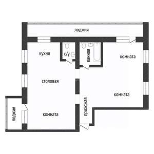 5-к квартира, вторичка, 135м2, 1/9 этаж