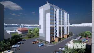 1-к квартира, строящийся дом, 36м2, 9/10 этаж