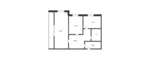 2-к квартира, вторичка, 42м2, 5/9 этаж