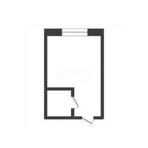 Студия квартира, вторичка, 19м2, 4/6 этаж