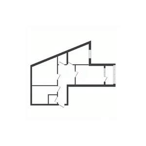 3-к квартира, вторичка, 72м2, 9/9 этаж