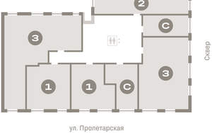 Студия квартира, вторичка, 25м2, 6/15 этаж