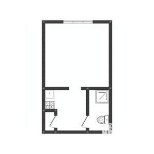 Студия квартира, вторичка, 18м2, 5/5 этаж