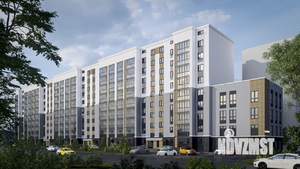 1-к квартира, строящийся дом, 58м2, 8/9 этаж
